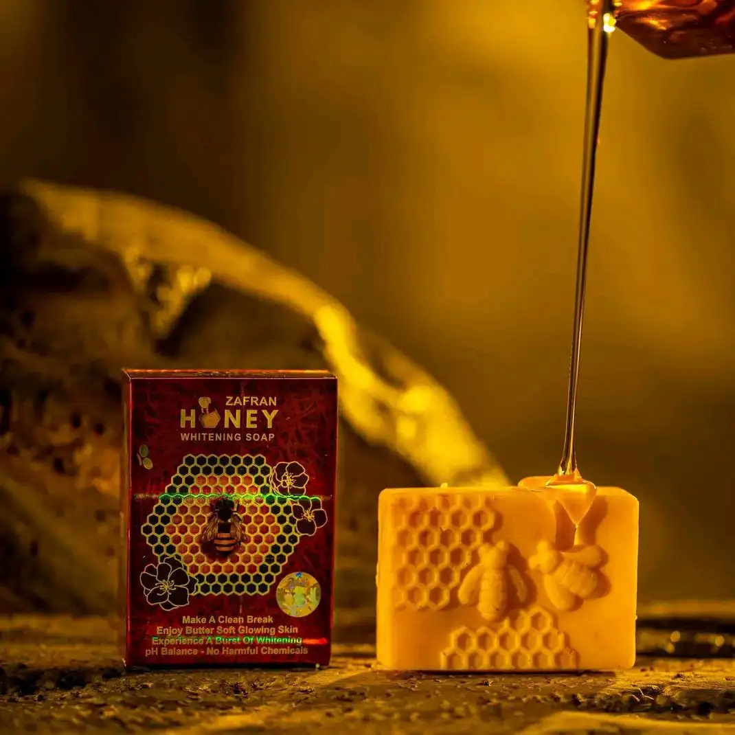Zafran Honey Whitening Soap