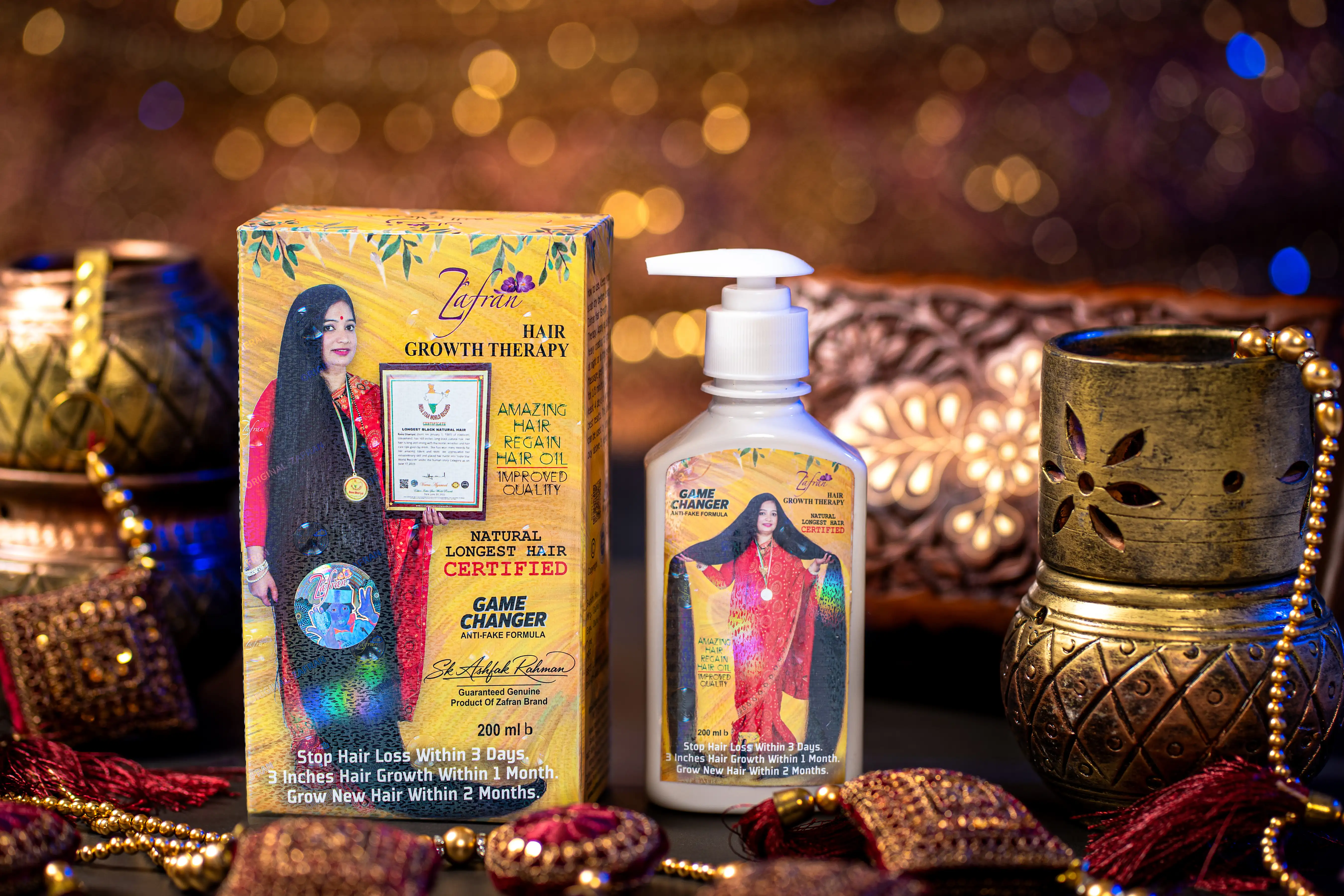 Zafran Hair Growth Therapy (Game Changer))